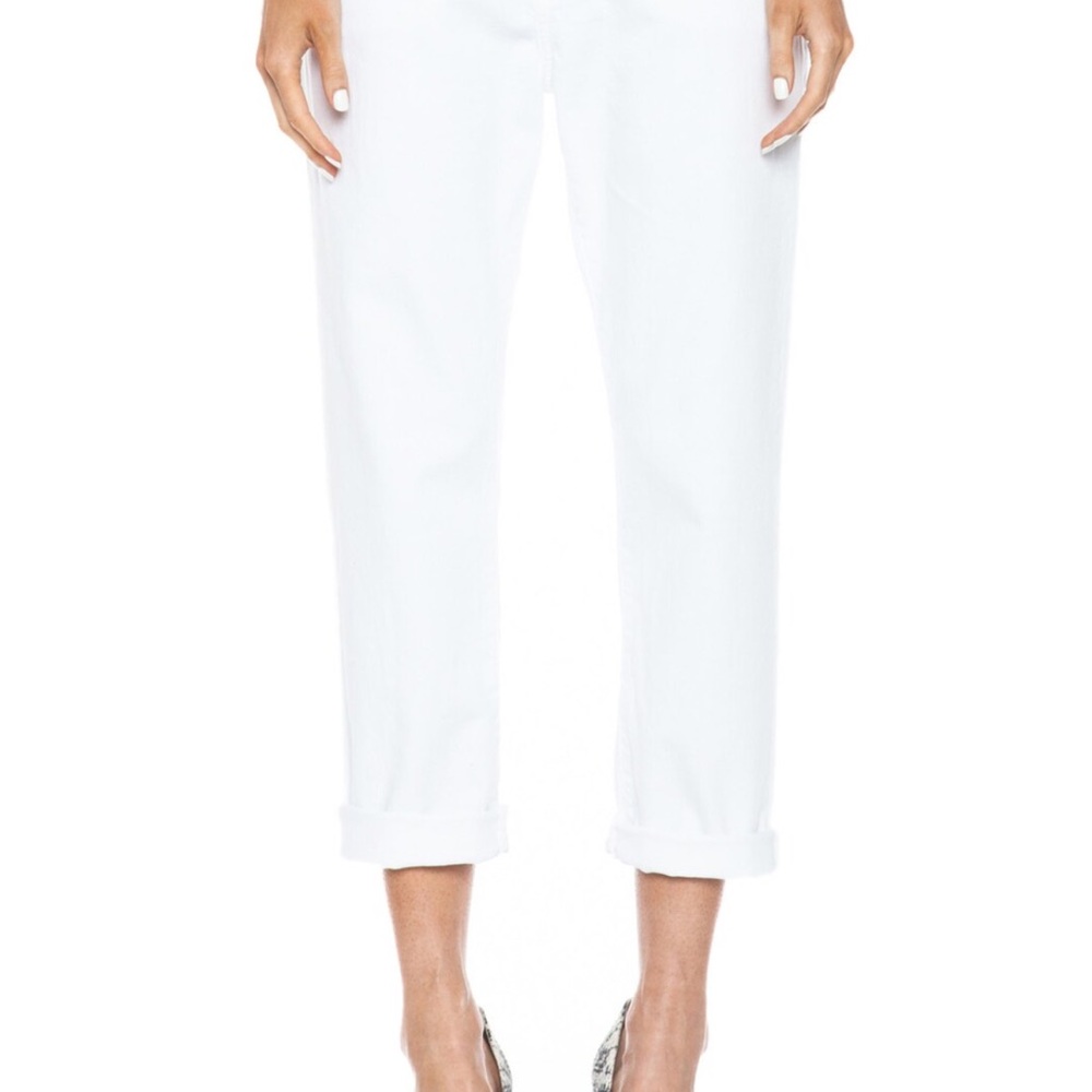 Current/Elliott The Boyfriend white Jean- in color sugar(white) size 25